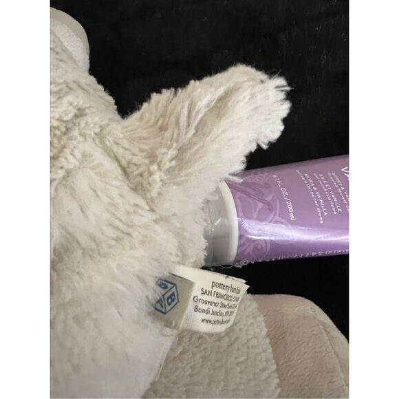 Pottery Barn Kids Lamb Plush & Lovey Ivory Cream Plush Baby Security Blanket Toy - Picture 3 of 3